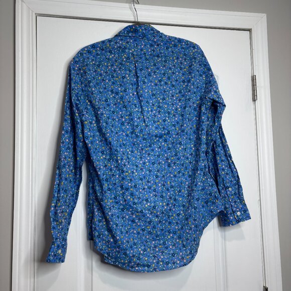 Men's Ralph Lauren Blue Floral Button Down Shirt Size Small NWT - Picture 6 of 6